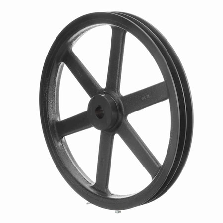 Browning 2 Groove Cast Iron Fhp - Finished Bore Sheave, 2BK160X1 2BK160X1